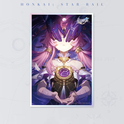 Honkai: Star Rail She Already Shut Her Eyes Light Cone Acrylic Shikishi Art Board