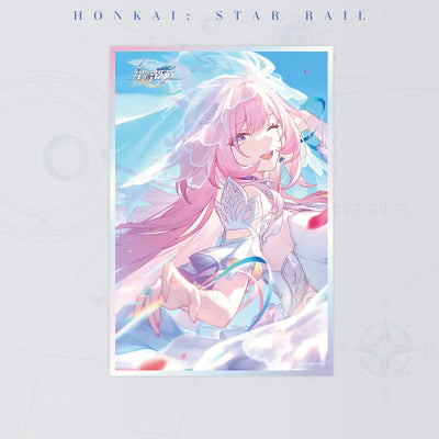 Honkai: Star Rail This Love, Forever Light Cone Acrylic Shikishi Art Board