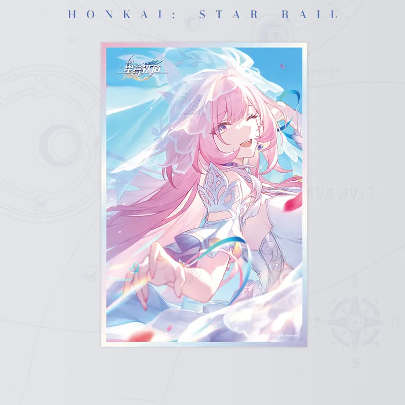 Honkai: Star Rail This Love, Forever Light Cone Acrylic Shikishi Art Board