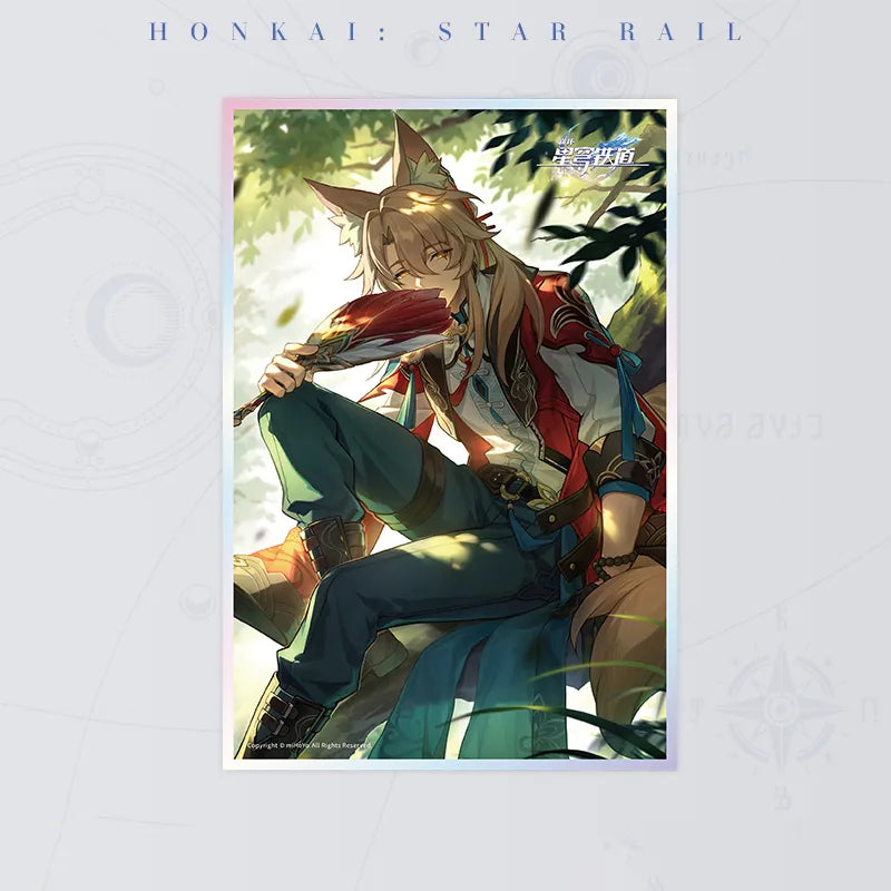 Honkai: Star Rail Those Many Springs Light Cone Acrylic Shikishi Art Board