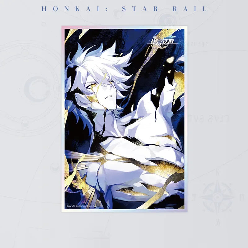 Honkai: Star Rail Thus Burns the Dawn Light Cone Acrylic Shikishi Art Board