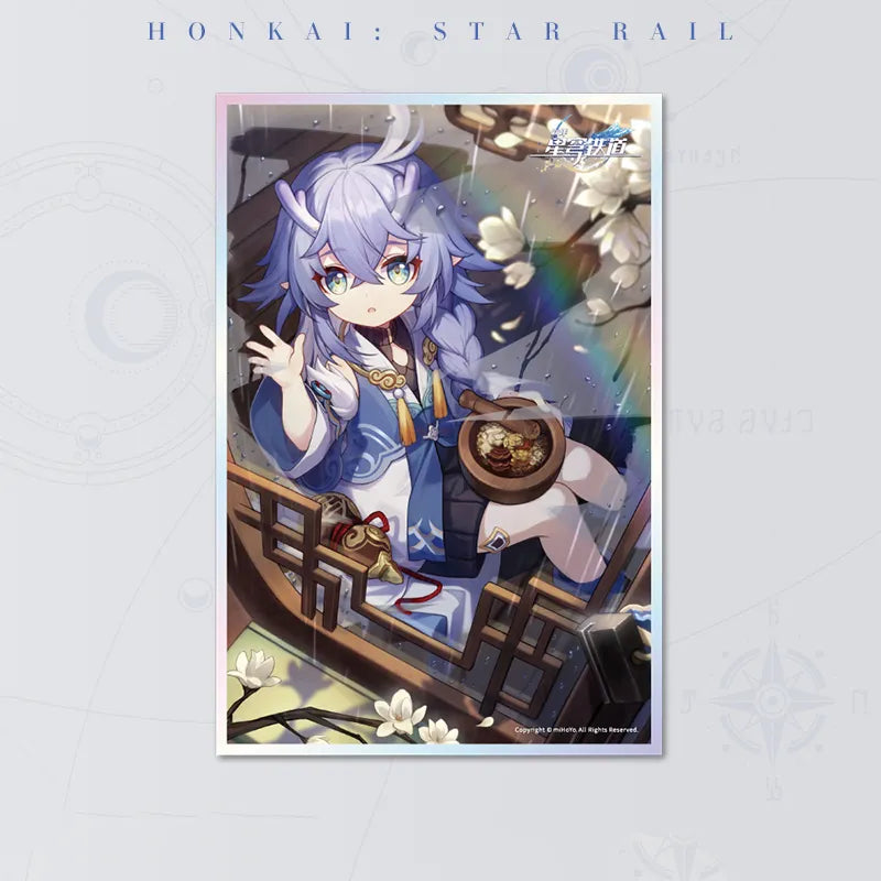 Honkai: Star Rail Time Waits for No One Light Cone Acrylic Shikishi Art Board