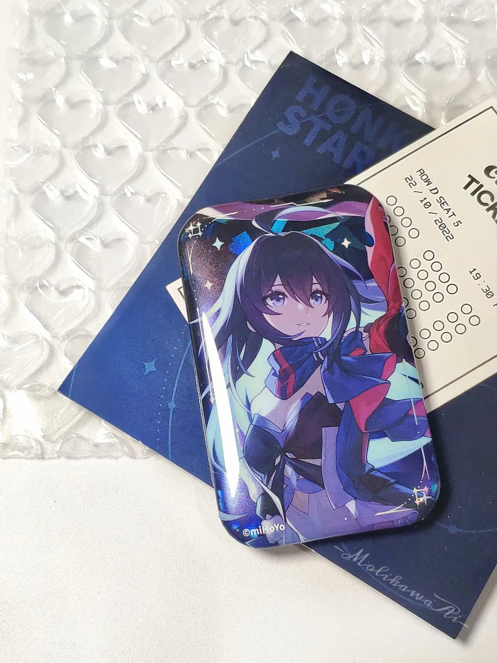 Honkai: Star Rail Light Cone Series Tinplate Badges