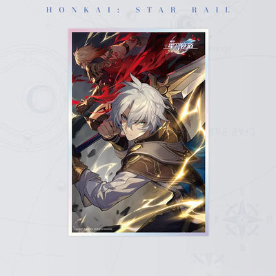 Honkai: Star Rail Victory In a Blink Light Cone Acrylic Shikishi Art Board