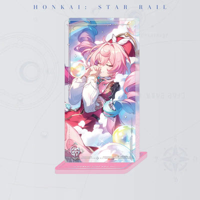 Honkai: Star Rail Long May Rainbows Adorn the Sky Light Cone Flowing Sand Acrylic Standee