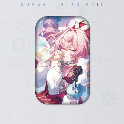 Honkai: Star Rail Long May Rainbows Adorn the Sky Light Cone Tinplate Badge