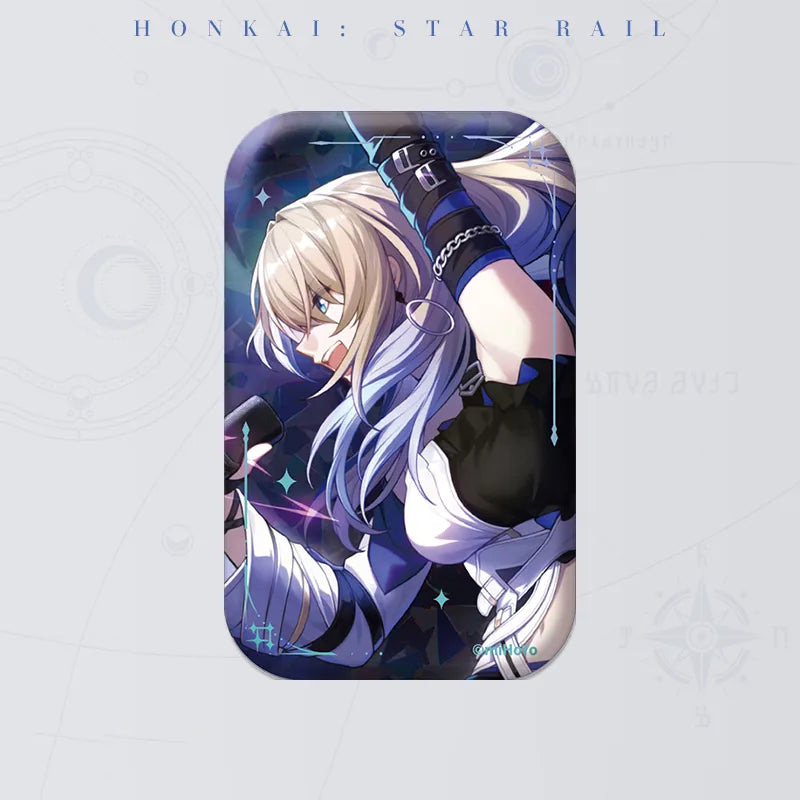 Honkai: Star Rail Make the World Clamor Light Cone Tinplate Badge