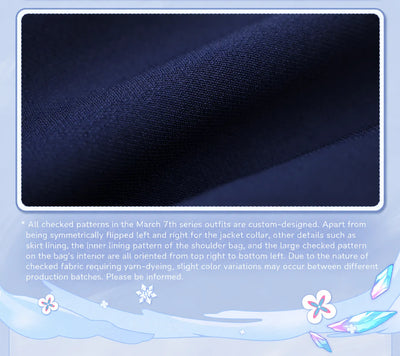 March 7th pants side pocket and decorative trim