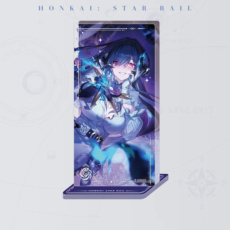 Honkai: Star Rail Never Forget Her Flame Light Cone Flowing Sand Acrylic Standee