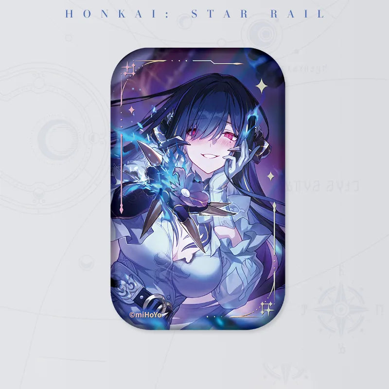 Honkai: Star Rail Never Forget Her Flame Light Cone Tinplate Badge
