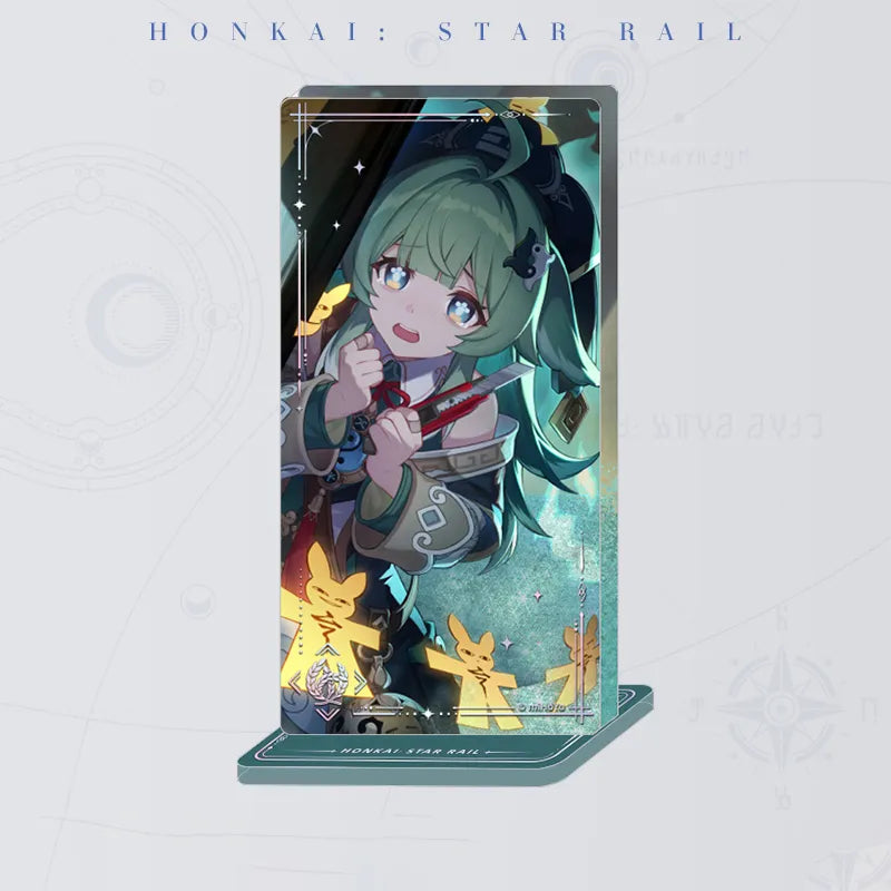 Honkai: Star Rail Night of Fright Light Cone Flowing Sand Acrylic Standee
