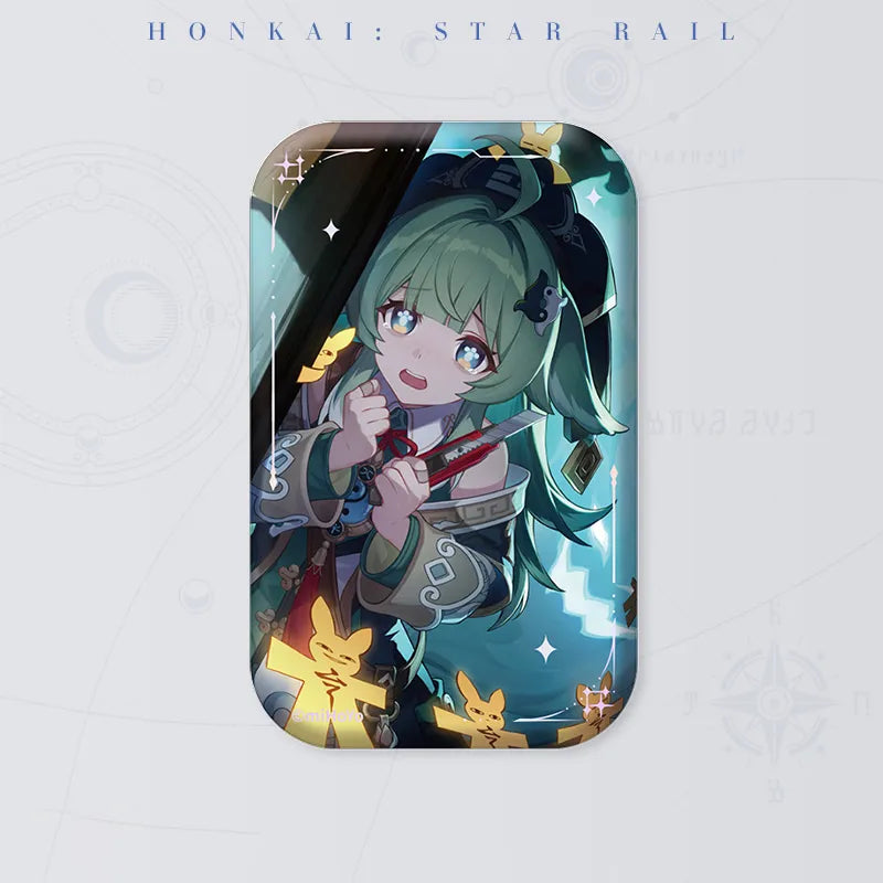Honkai: Star Rail Night of Fright Light Cone Tinplate Badge