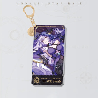 Honkai: Star Rail Black Swan Nihility acrylic charm
