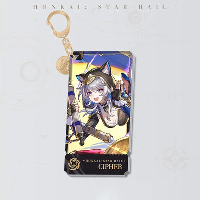 Honkai: Star Rail Cipher Nihility acrylic charm