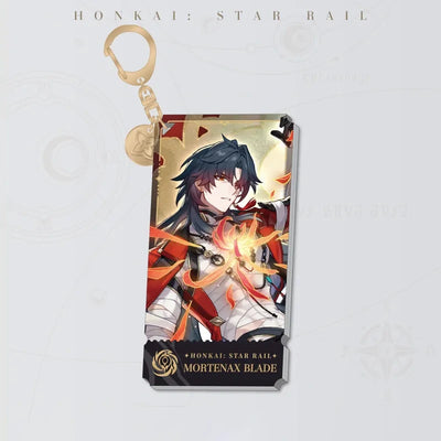 Honkai: Star Rail Mortenax Blade Nihility acrylic charm