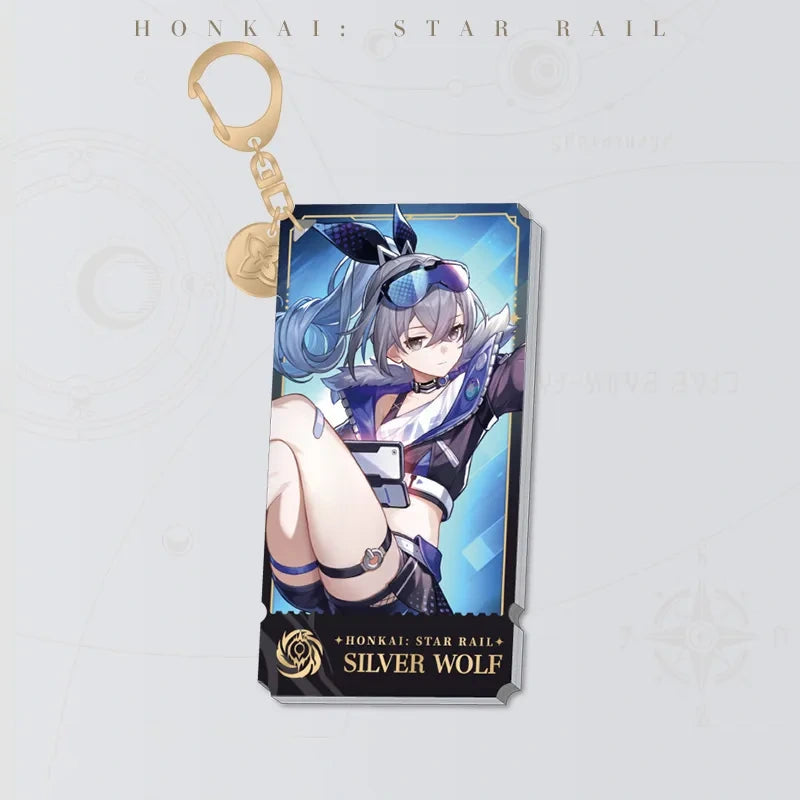 Honkai: Star Rail Silver Wolf Nihility acrylic charm