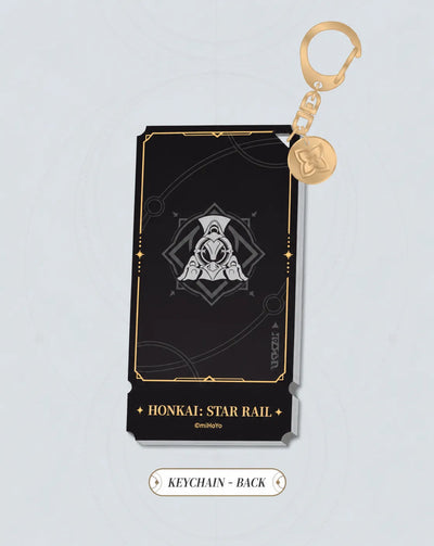 Back design of the Honkai: Star Rail Nihility acrylic charm