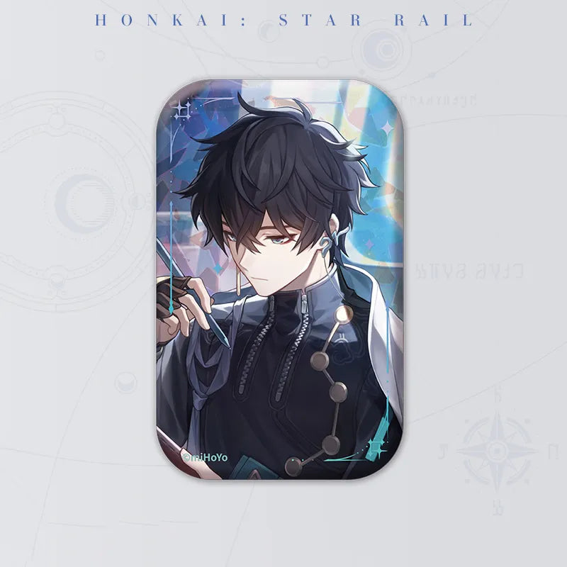 Honkai: Star Rail Only Silence Remains Light Cone Tinplate Badge