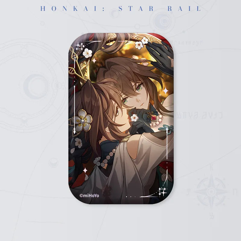 Honkai: Star Rail Past Self in Mirror Light Cone Tinplate Badge