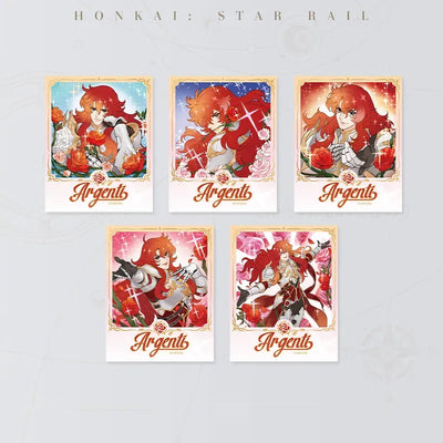Honkai: Star Rail Peerless Beauty Series Film-Style Card Set featuring Argenti