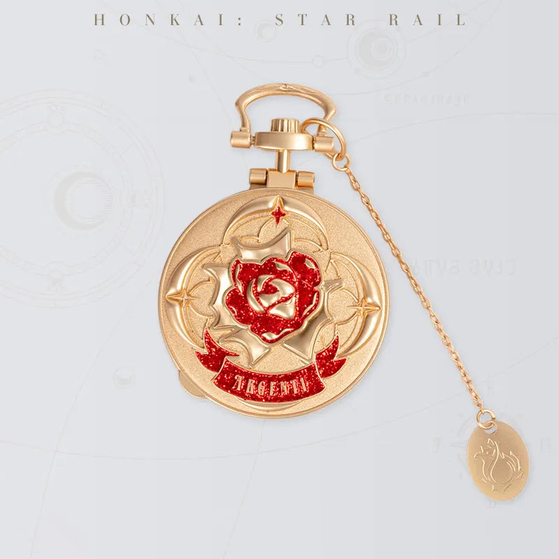 Honkai: Star Rail Peerless Beauty Series Pocket Watch-Style Metal Charm