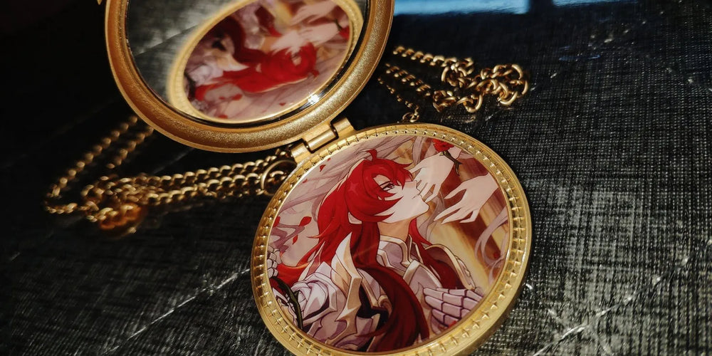 Honkai: Star Rail Peerless Beauty Series Pocket Watch-Style Metal Charm