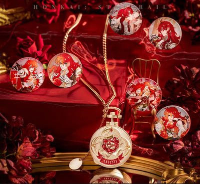 Honkai: Star Rail Peerless Beauty Series Pocket Watch-Style Metal Charm showcase