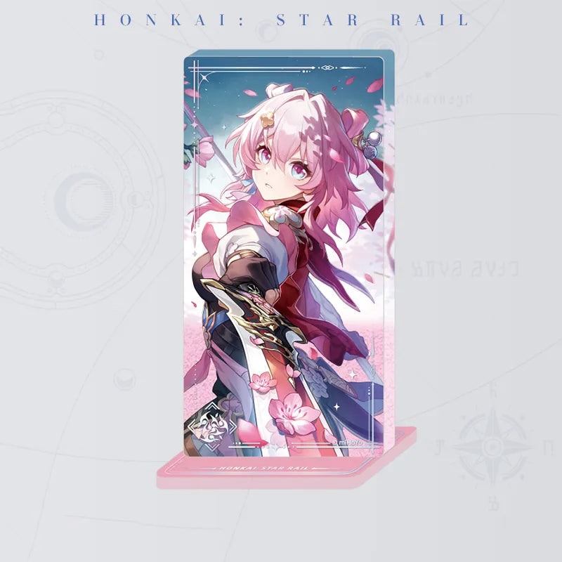 Honkai: Star Rail Poised to Bloom Light Cone Flowing Sand Acrylic Standee