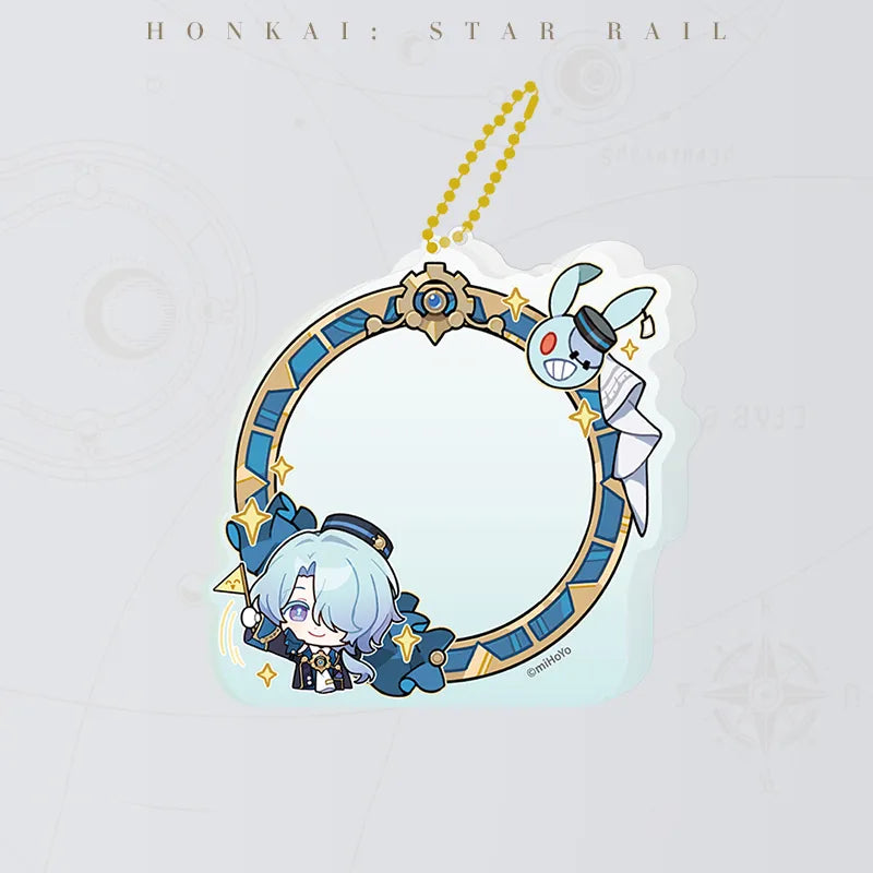 Honkai: Star Rail Pom-Pom Gallery Acrylic Badge Display Case featuring Misha
