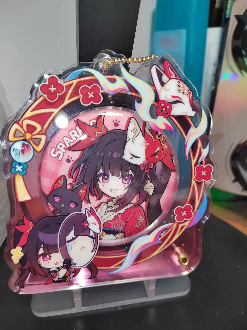 Honkai: Star Rail Pom-Pom Gallery Series Acrylic Badge Display Cases