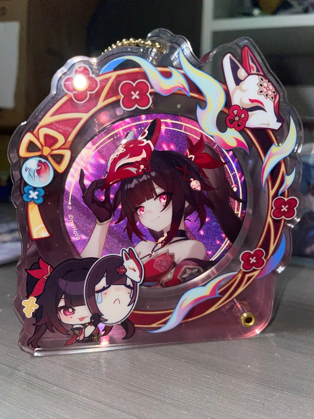 Honkai: Star Rail Pom-Pom Gallery Series Acrylic Badge Display Cases