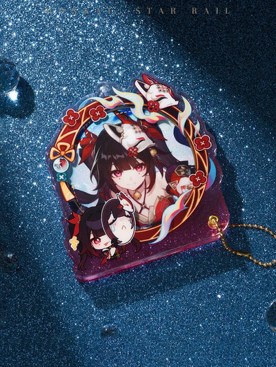 Honkai: Star Rail character-themed Acrylic Badge Display Cases