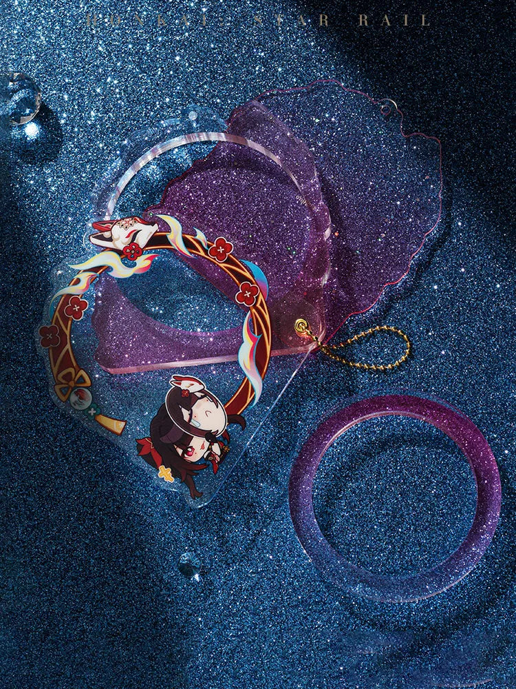 Honkai: Star Rail Pom-Pom Gallery Acrylic Badge Display Case collection display