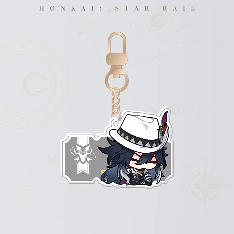 Honkai: Star Rail Pom-Pom Gallery Ashveil acrylic charm