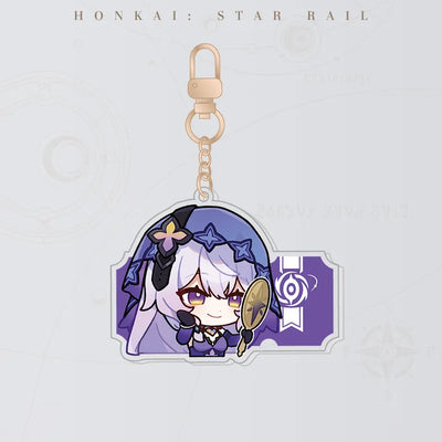 Honkai: Star Rail Pom-Pom Gallery Black Swan acrylic charm