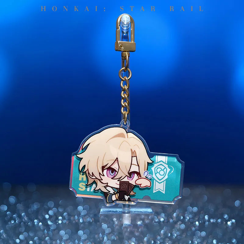 Honkai: Star Rail Pom-Pom Gallery Acrylic Charms character collection