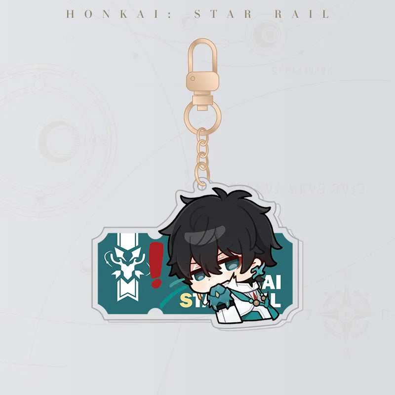 Honkai: Star Rail Pom-Pom Gallery Dan Heng acrylic charm