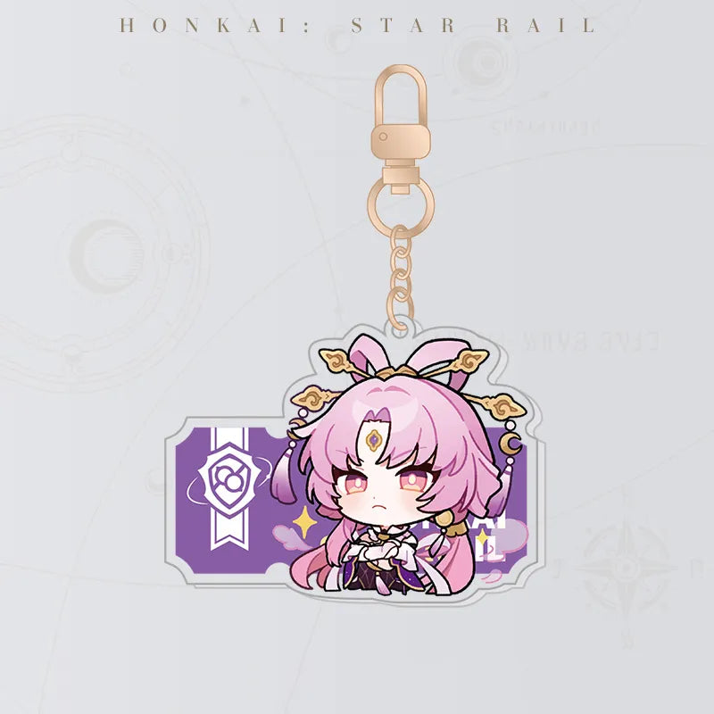 Honkai: Star Rail Pom-Pom Gallery Fu Xuan acrylic charm