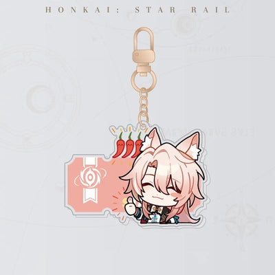 Honkai: Star Rail Pom-Pom Gallery Jiaoqiu acrylic charm