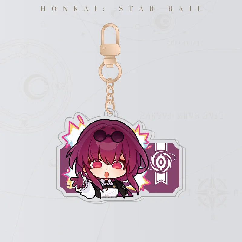 Honkai: Star Rail Pom-Pom Gallery Kafka acrylic charm