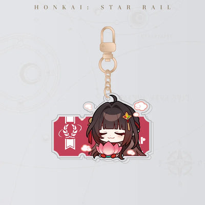 Honkai: Star Rail Pom-Pom Gallery Lingsha acrylic charm