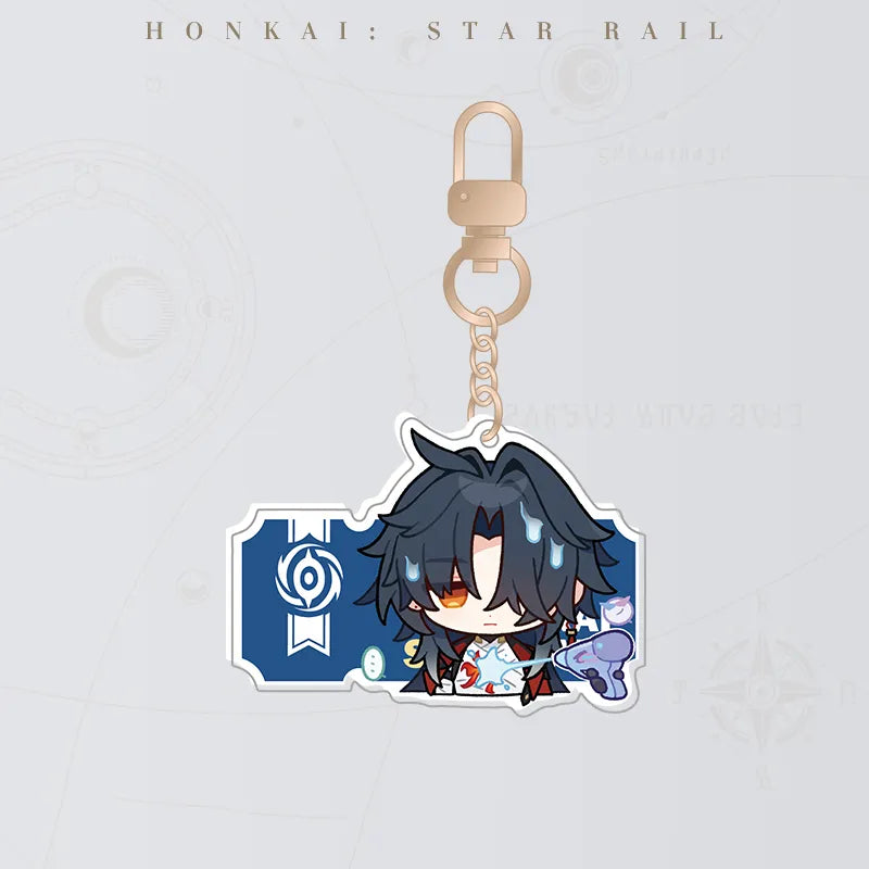 Honkai: Star Rail Pom-Pom Gallery Mortenax Blade acrylic charm