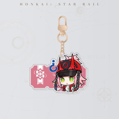 Honkai: Star Rail Pom-Pom Gallery Rappa acrylic charm