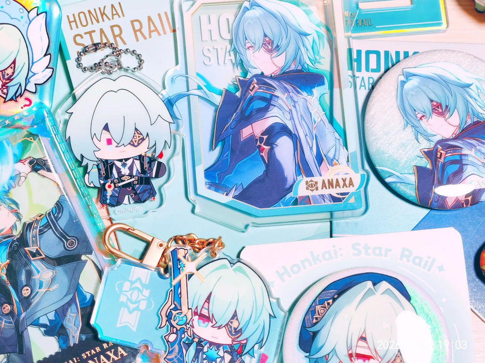 Honkai: Star Rail Pom-Pom Gallery Series Acrylic Charms