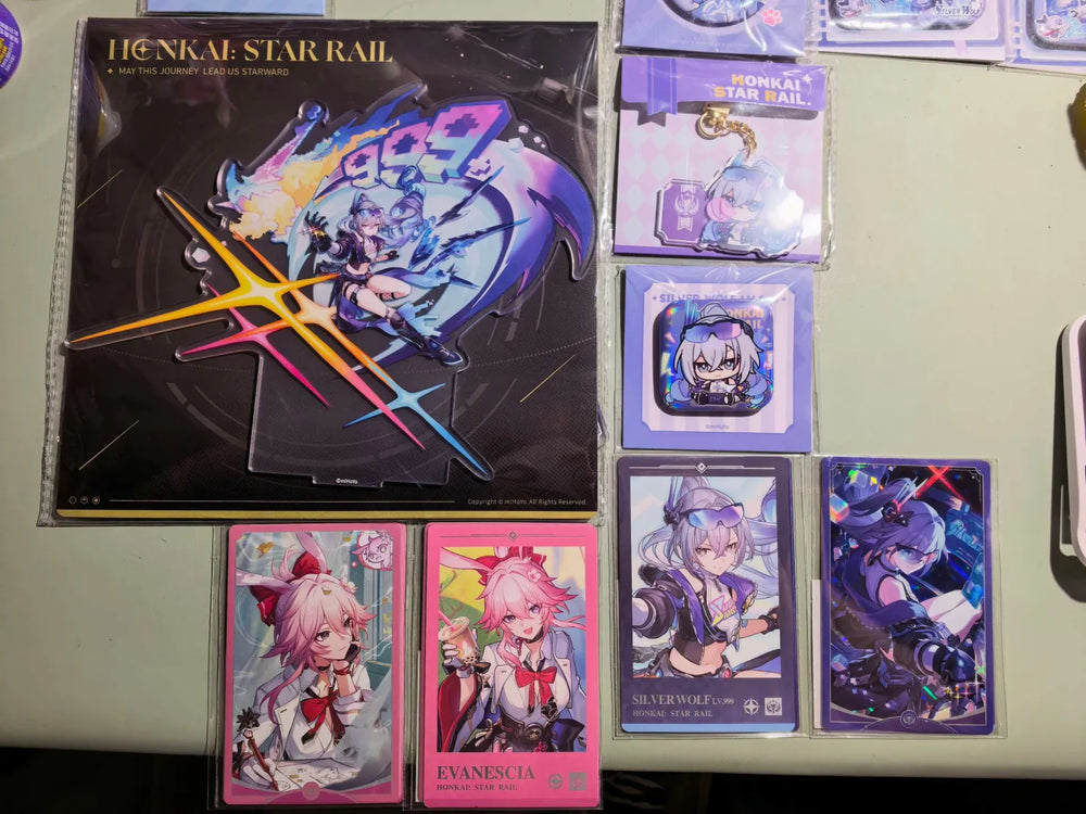 Honkai: Star Rail Pom-Pom Gallery Series Acrylic Charms