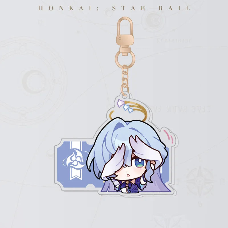 Honkai: Star Rail Pom-Pom Gallery Robin acrylic charm