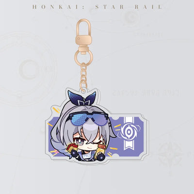 Honkai: Star Rail Pom-Pom Gallery Silver Wolf acrylic charm