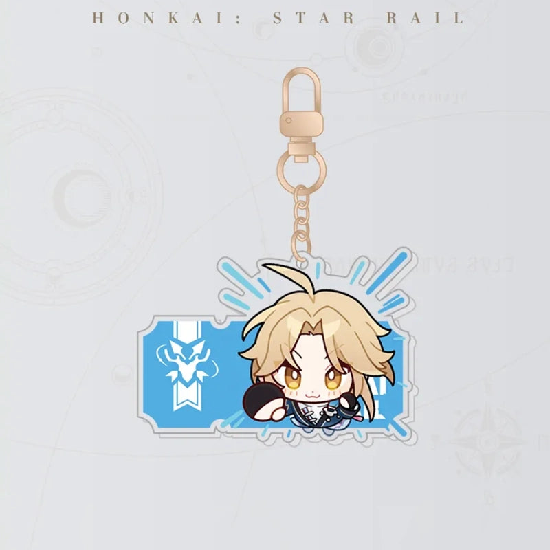 Honkai: Star Rail Pom-Pom Gallery Yanqing acrylic charm