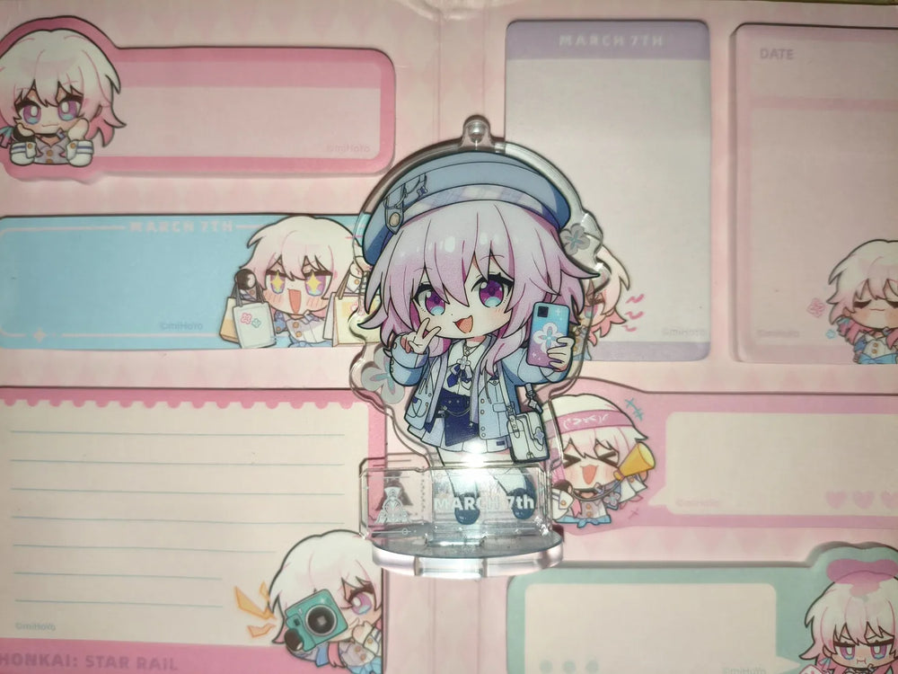 Honkai: Star Rail Pom-Pom Gallery Series Set de Notas Adhesivas Chibi