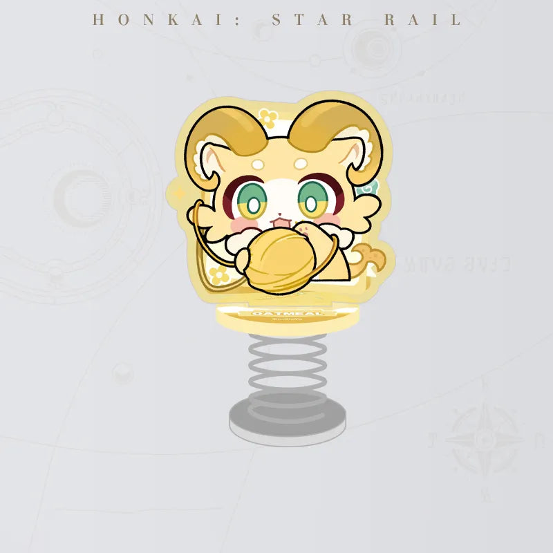 Honkai: Star Rail Pom-Pom Gallery Oatmeal Chimera Acrylic Shaker
